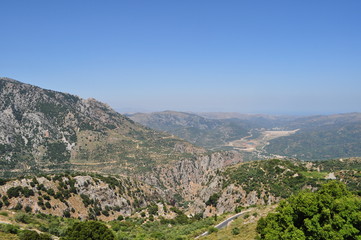 Fototapeta na wymiar greece mountains