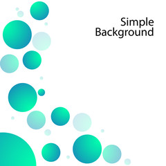 bubble ball background vector