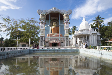 Angurukaramulla Tempel in Negombo - aussen