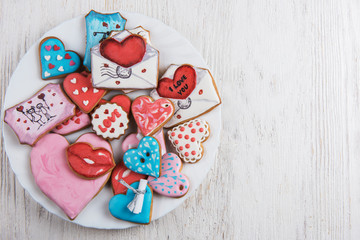 Gingerbreads for Valentines Day