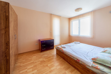 Fototapeta na wymiar Modern luxury bedroom. Interior photography