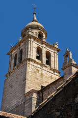 Fototapeta na wymiar Collegiate of the Assumption, Medinaceli, Soria, Spain
