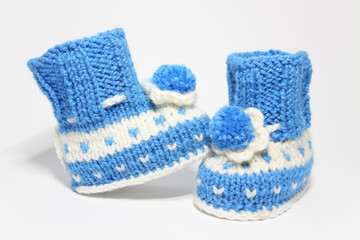 knitted shoes for young children