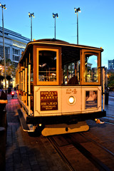 Fototapeta premium Cable car à San Francisco