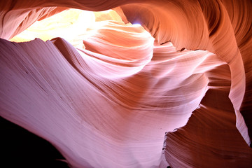 Obraz premium Antelope Canyon à midi