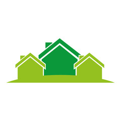 real estate house icon vector illustration design