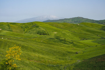 Sizilien - Landschaft bei San Teodoro