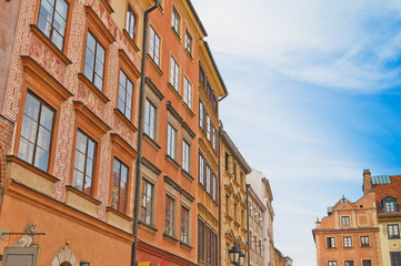 Old Town in Warsaw, Poland.
