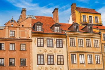 Old Town in Warsaw, Poland.