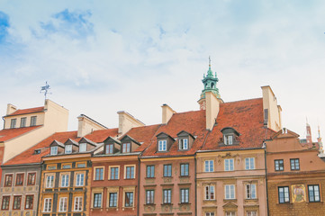 Old Town in Warsaw, Poland.