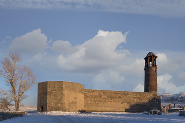Erzurum Clock tower and Castle