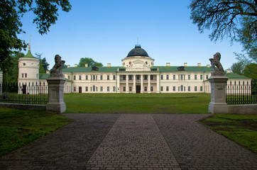The palace in the estate Kachanovka  Chernigov region Ukraine