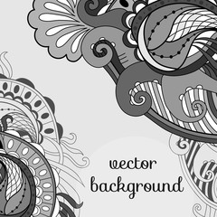 Abstract hand drawn background