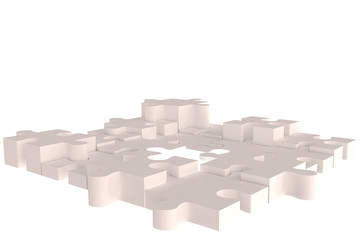Puzzle Build piece