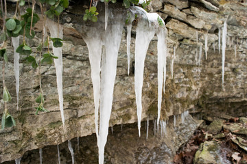 Massive icicles