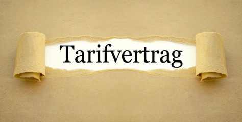 Tarifvertrag