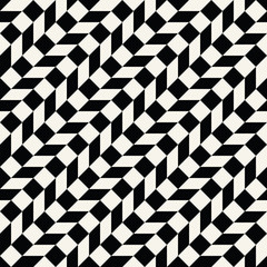 Abstract geometric black and white minimal graphic design print checkered pattern