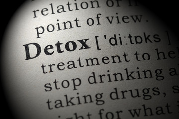 Obraz premium definition of detox