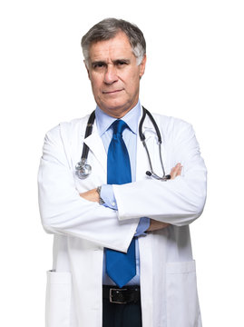 Portrait of an experienced doctor