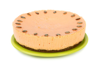 Pumpkin cheesecake