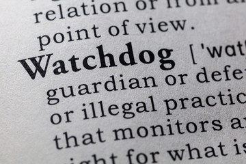 Obraz premium definition of watchdog