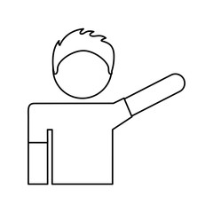 human figure isolated icon vector illustration design