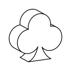 poker ace isolated icon vector illustration design