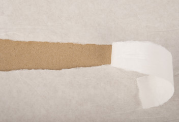 Крафт бумага текстура. Упаковочная бумага рваные края