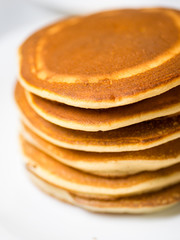 Home fluffy pancakes