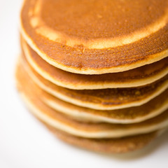 Home fluffy pancakes