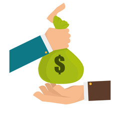 cash money related icons image vector illustration design