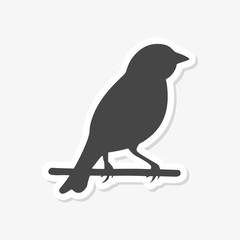 Birds icon - vector Illustration sticker
