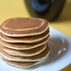 Home fluffy pancakes