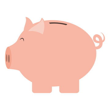 piggy bank icon image vector illustration design