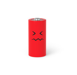 Leere Batterie
