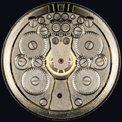 mix of old clockwork mechanical watches, high resolution and detail