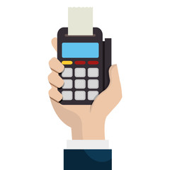 voucher electronic isolated icon vector illustration design