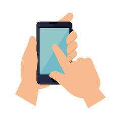 smartphone device isolated icon vector illustration design