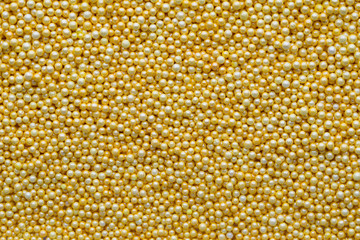 Multicoloured sweet sugar balls. Small ball pattern.