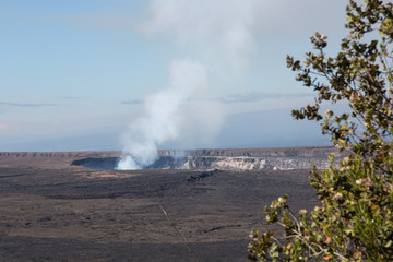 Hawaii, Big Island, Haleakala Nationalpark, Lava, Lavafeld, Vulkan, Sonnenuntergang, USA, Meer, Wasser