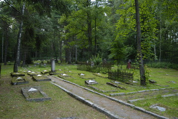 Borne Sulinowo, Cmentarz Radziecki.