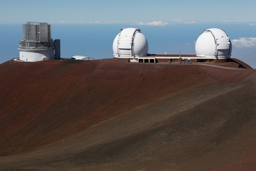 Mauna Kea, Hawaii, USA, Observatorium, Sternwarte, Berge, Big Island