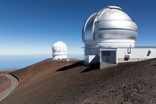 Mauna Kea, Hawaii, USA, Observatorium, Sternwarte, Berge, Big Island