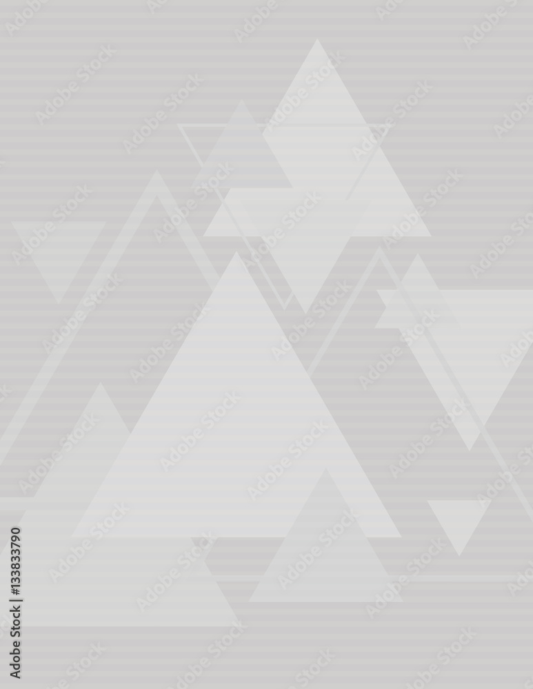 Aufkleber Background with subtle triangles. Vector graphic pattern