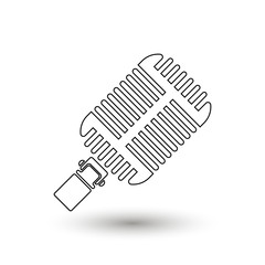 microphone vector icon