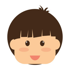 boy child icon image vector illustration design 