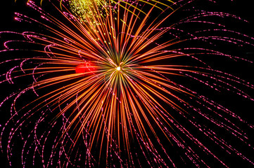 Obraz premium Red Burst