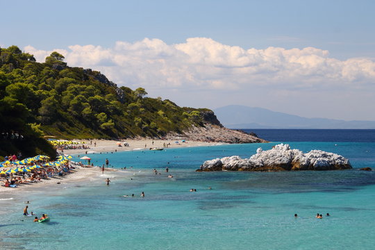 Milia Beach Skopelos Sporades Island Greece