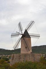 Plakat Mühle bei Santa Ponsa 