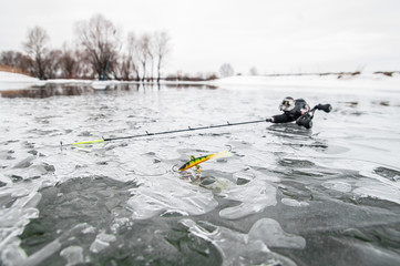 Ice fishing